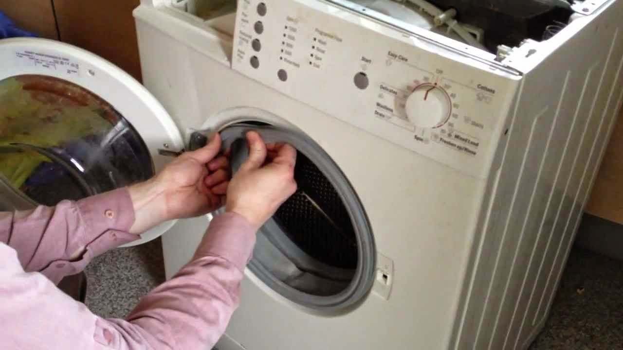 розібрана пральна машина