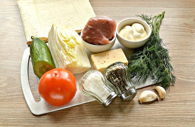 Домашня шаурма зі свининою
