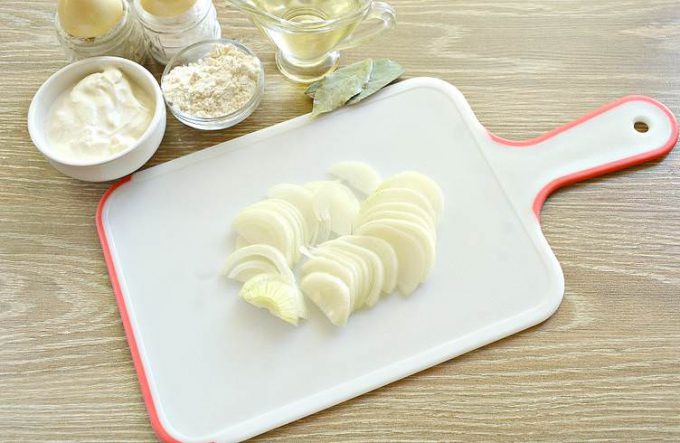 Гуляш із курячої печінки