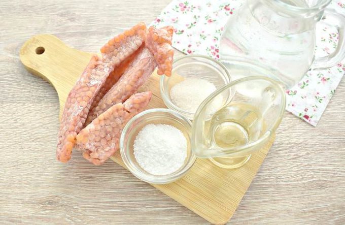 Ікра горбуші в домашніх умовах