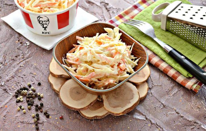 Капустяний салат Коул слоу