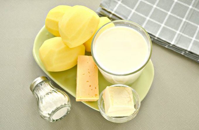 Картопляне пюре із сиром
