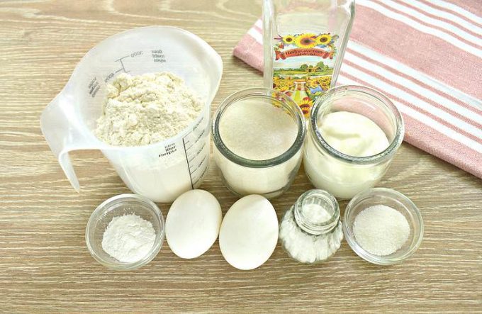 Кекси на сметані у силіконових формах