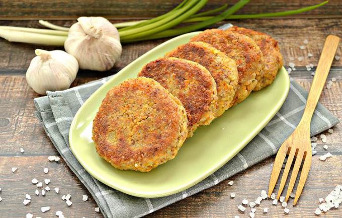 Котлети із гречки без мяса
