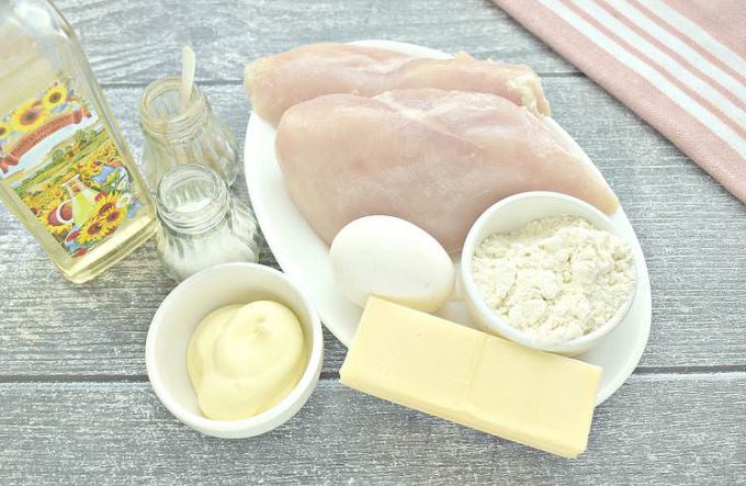 Котлети з курки «Купецькі» на сковороді