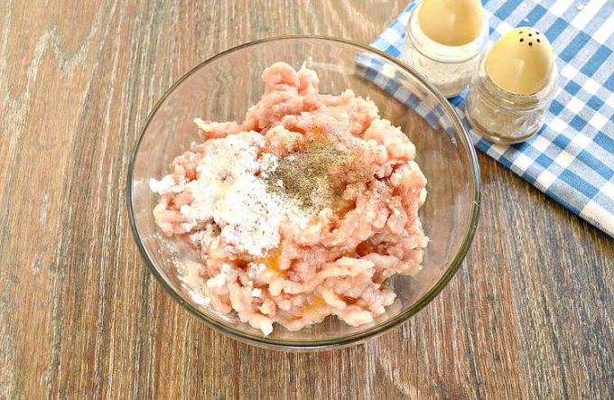 Котлети зі свинини та курки