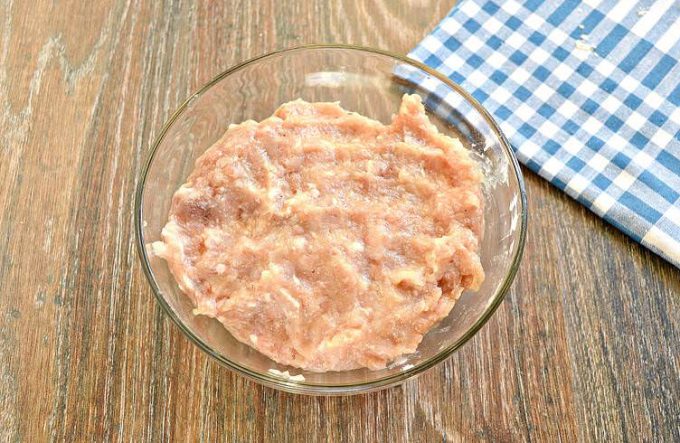 Котлети зі свинини та курки