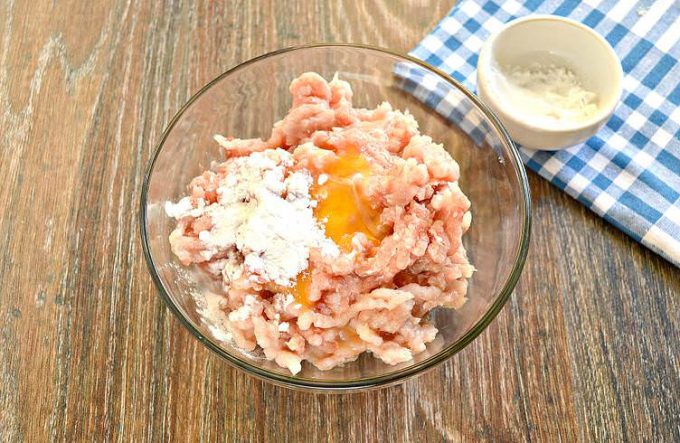 Котлети зі свинини та курки