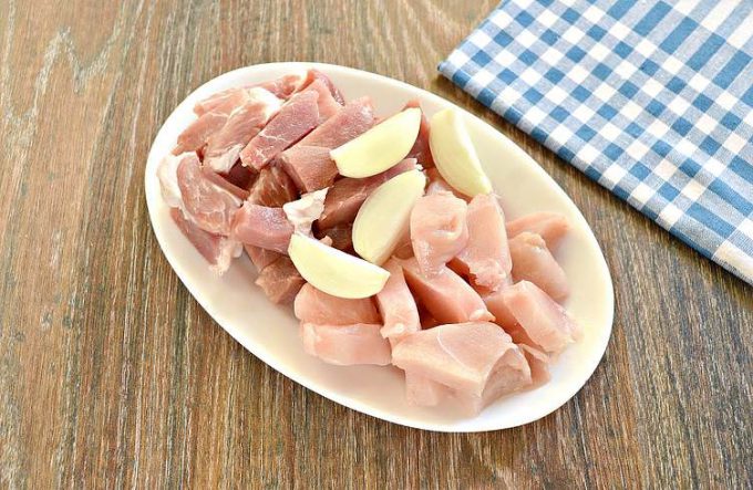 Котлети зі свинини та курки