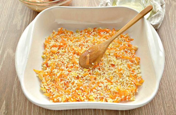 Курячі крильця з рисом у духовці