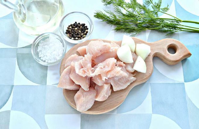 Курячі оладки з сиром