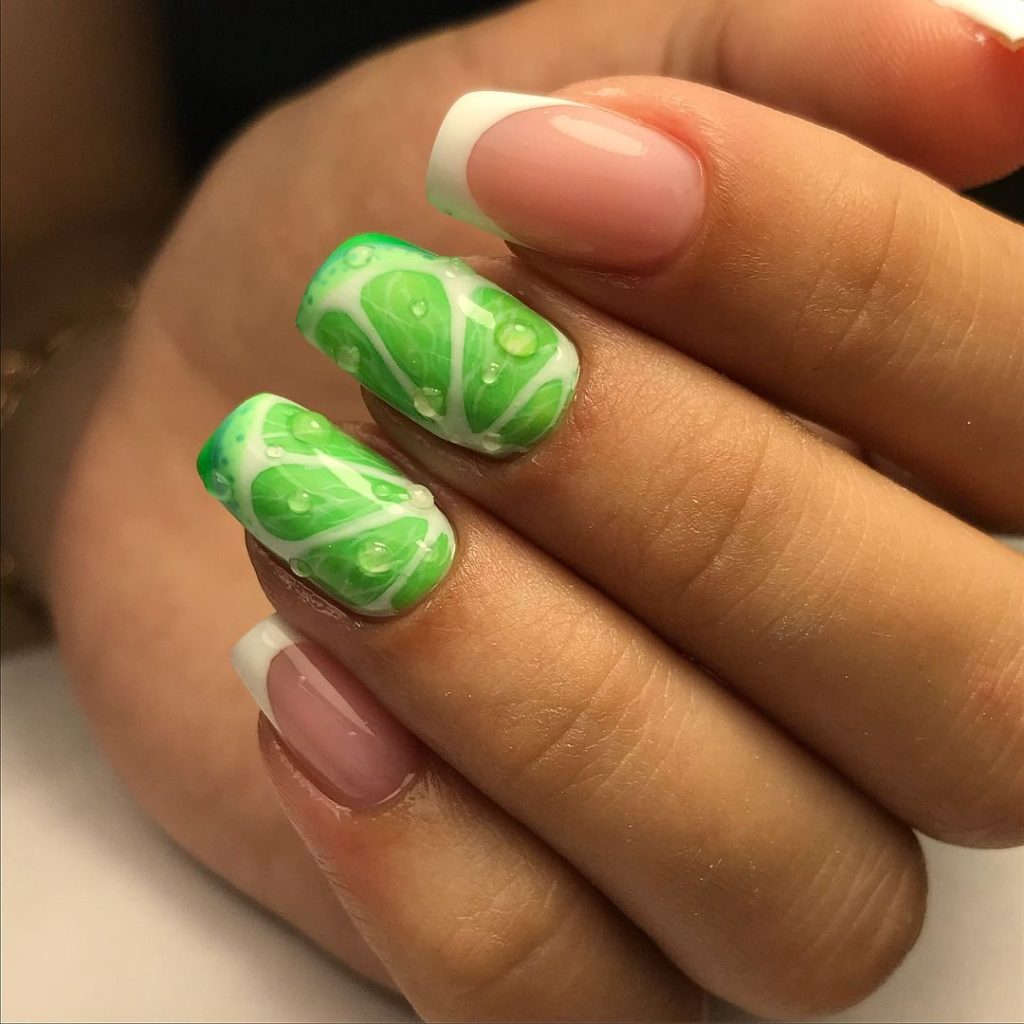 Манікюр з краплями 2023: актуальний дизайн.