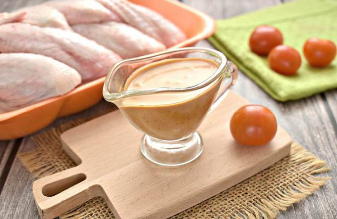Маринад для шашлику з курячих крилець