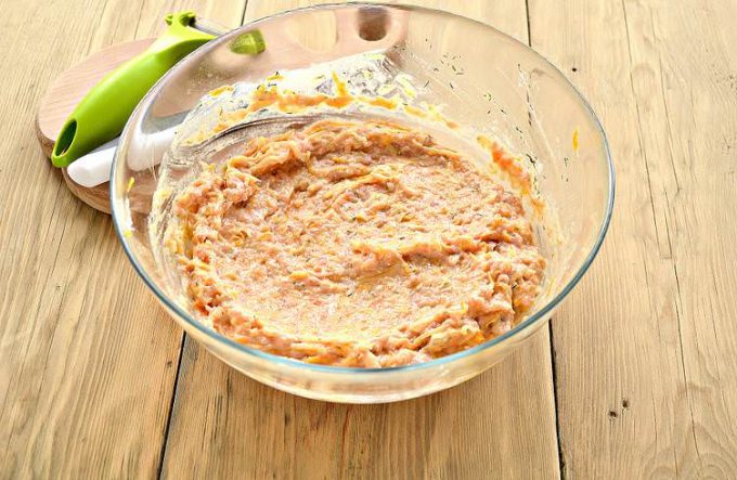 Мясні оладки з картоплею та гарбузом