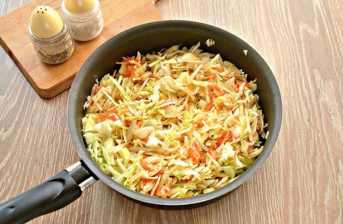 Млинці фаршировані капустою