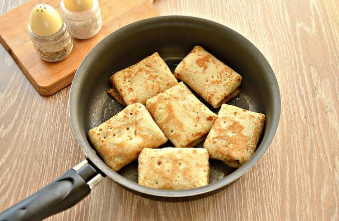 Млинці фаршировані капустою