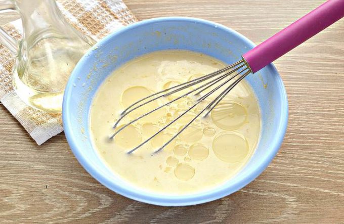 Млинці на кукурудзяному борошні з молоком