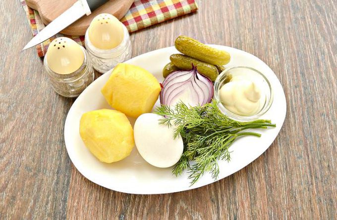Німецький картопляний салат