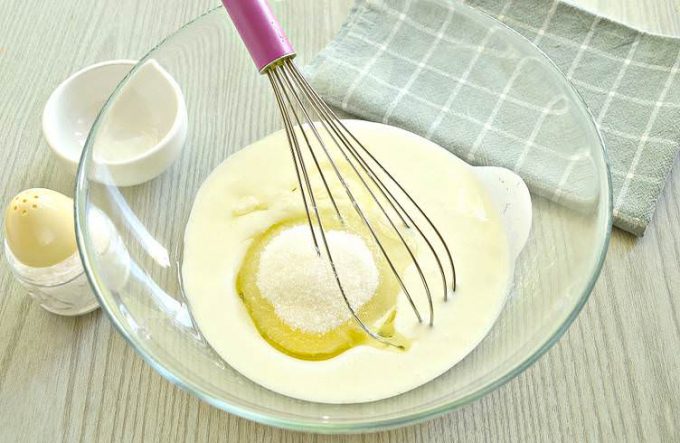 Панкейки на кефірі