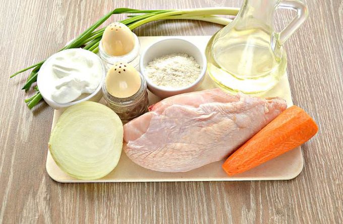 Підливу з курячої грудки на сковороді