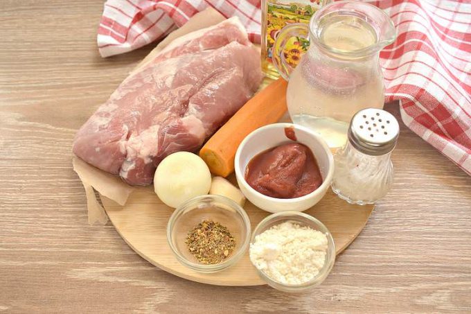Підливу зі свинини до гречки