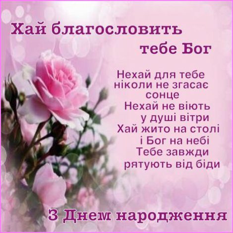 Привітання з днем народження мамі