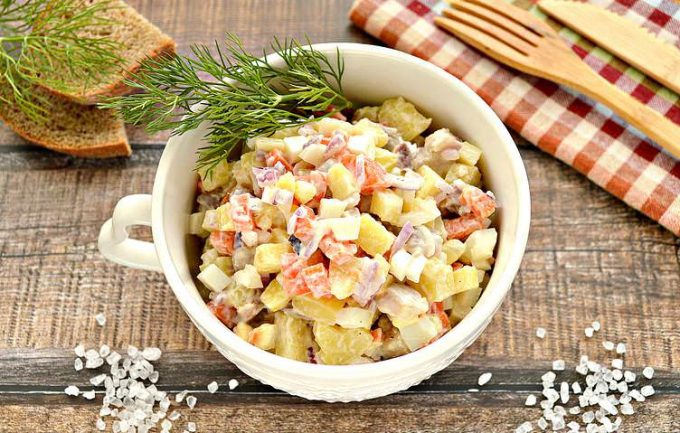 Салат «Прибій»
