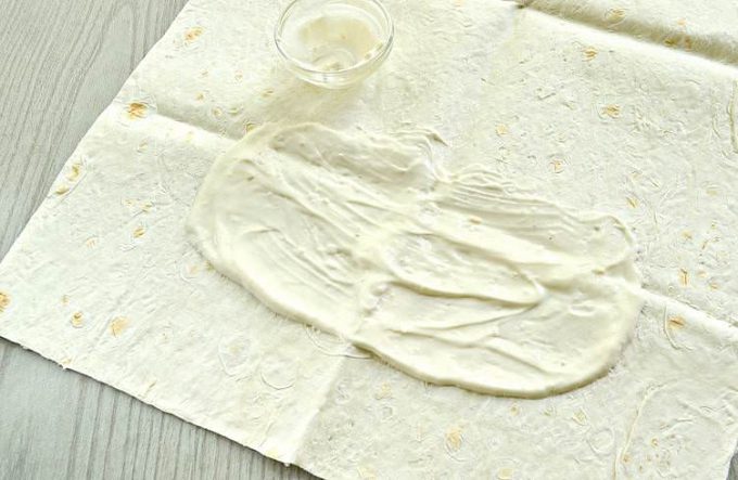Шаурма з крабовими паличками