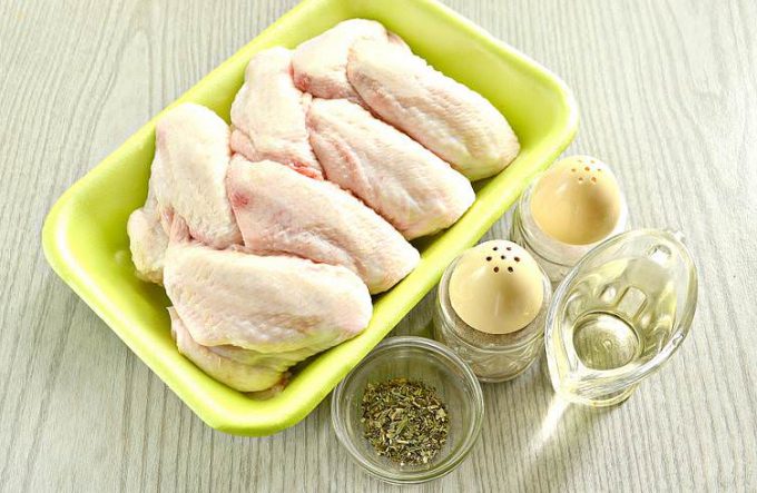 Смажені курячі крильця