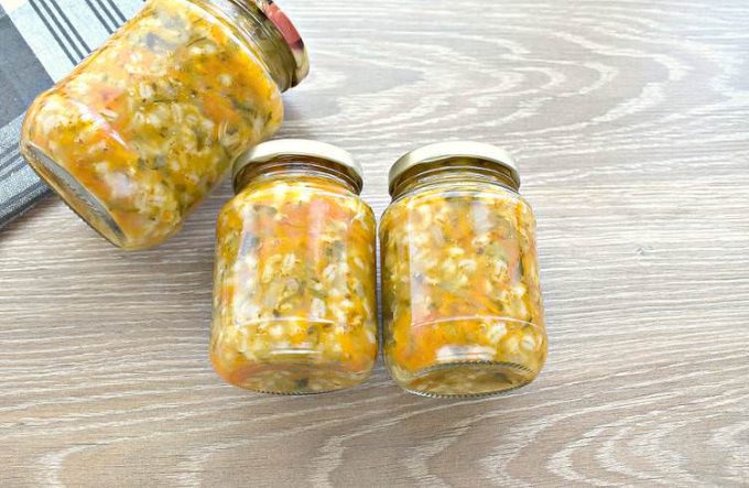 Заправка для розсольника на зиму в мультиварці
