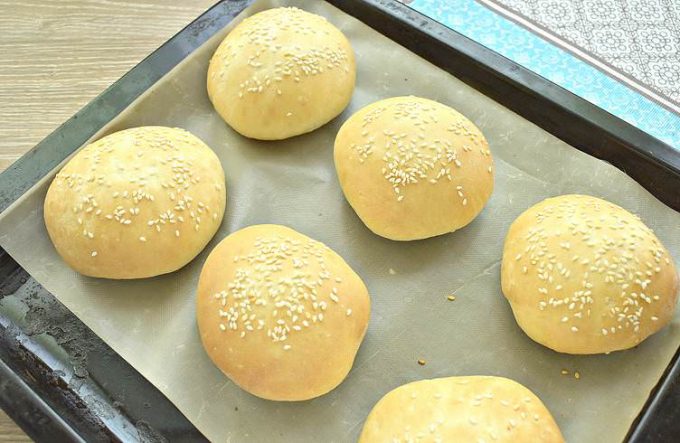 Булочки для бургерів
