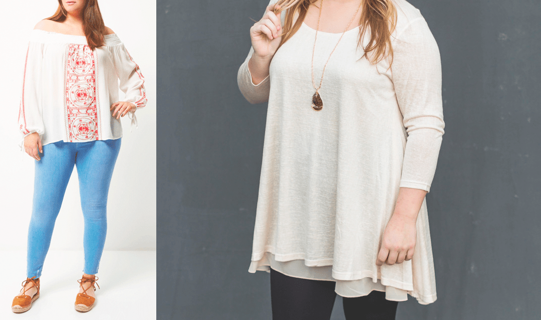 Модні новинки одягу для plus size