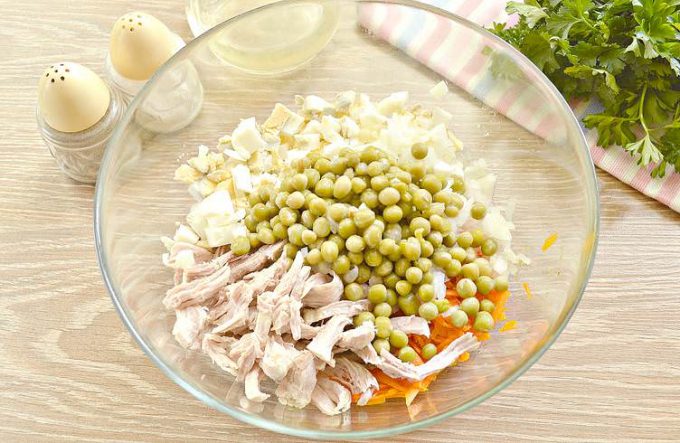 Салат Купецький зі свининою