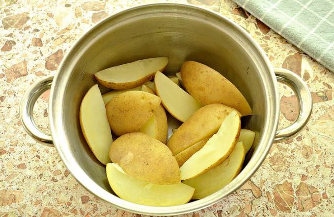 Смажена картопля з медом
