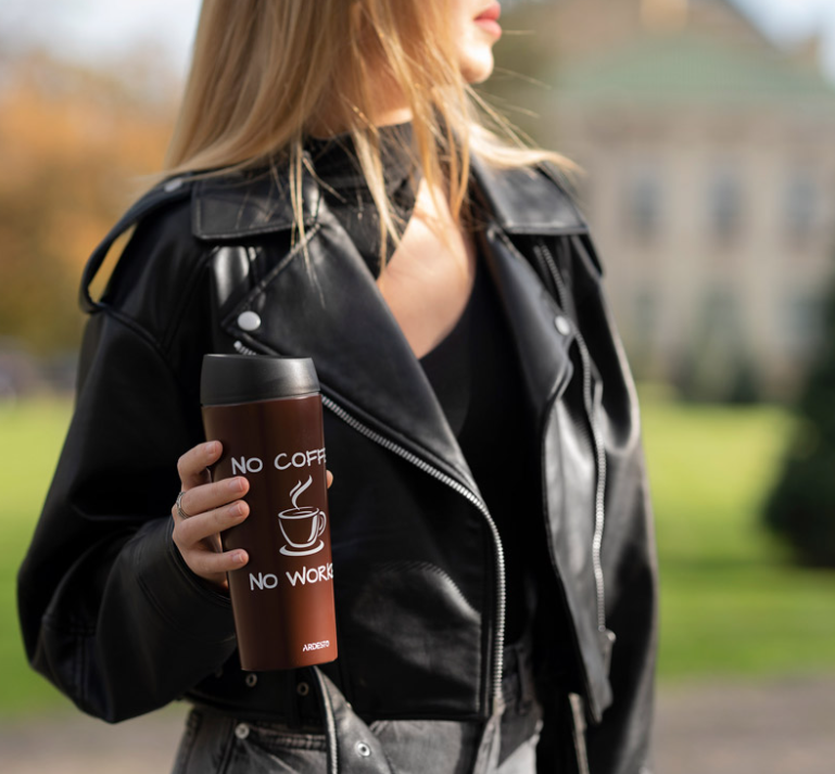 Фото: podushka.com.ua. Термокружка 450 мл Coffee Time Ardesto