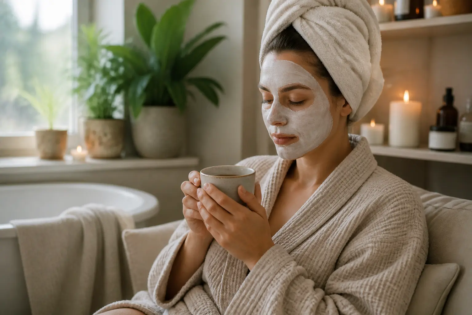 Відновлювальна маска для обличчя в домашніх умовах